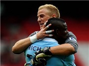 Bóng đá anh, ngoại hạng anh, lịch thi đấu euro 2012, Joe Hart muốn Man City lập "hat-trick" trước M.U